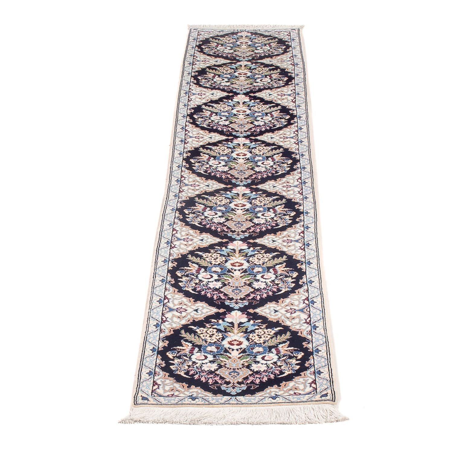 Tappeto corsia Tappeto Persero - Nain - Premio - 213 x 35 cm - blu scuro