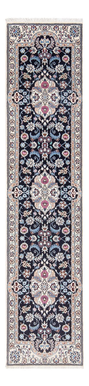 Tappeto corsia Tappeto Persero - Nain - Premio - 197 x 48 cm - blu scuro