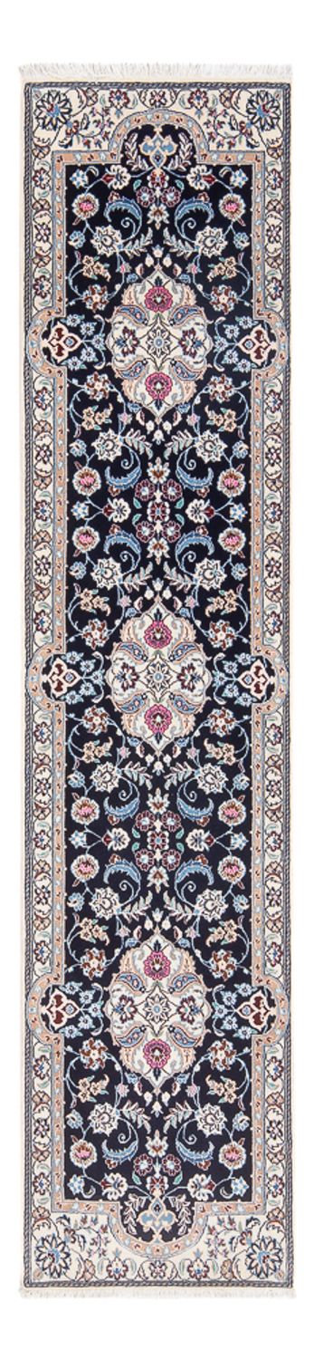 Tappeto corsia Tappeto Persero - Nain - Premio - 197 x 48 cm - blu scuro