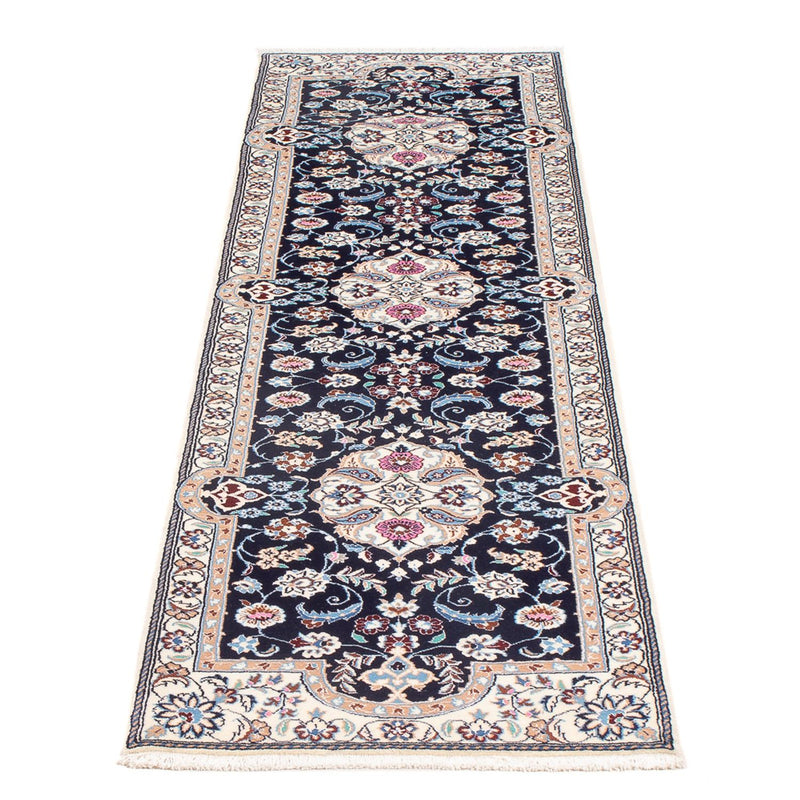Tappeto corsia Tappeto Persero - Nain - Premio - 197 x 48 cm - blu scuro