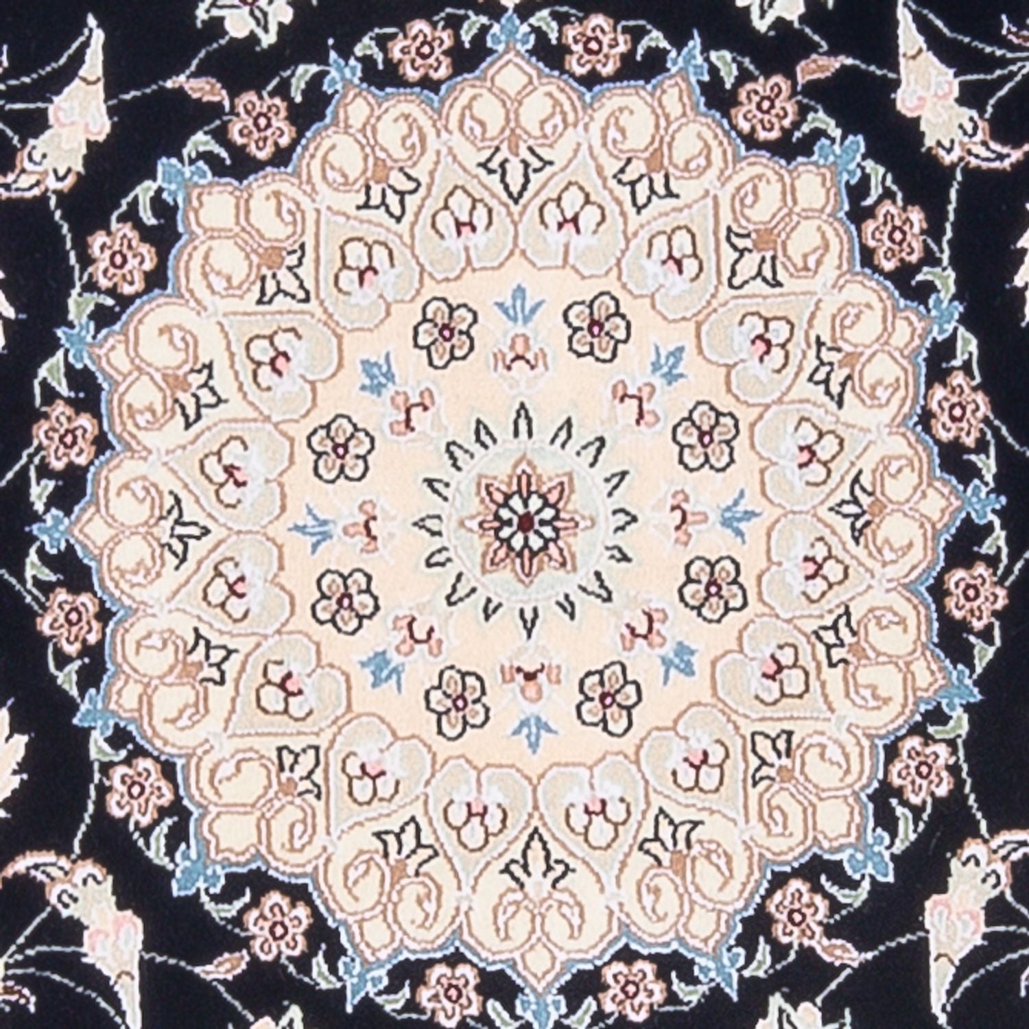 Tappeto Persero - Nain - Premio - 144 x 90 cm - blu scuro