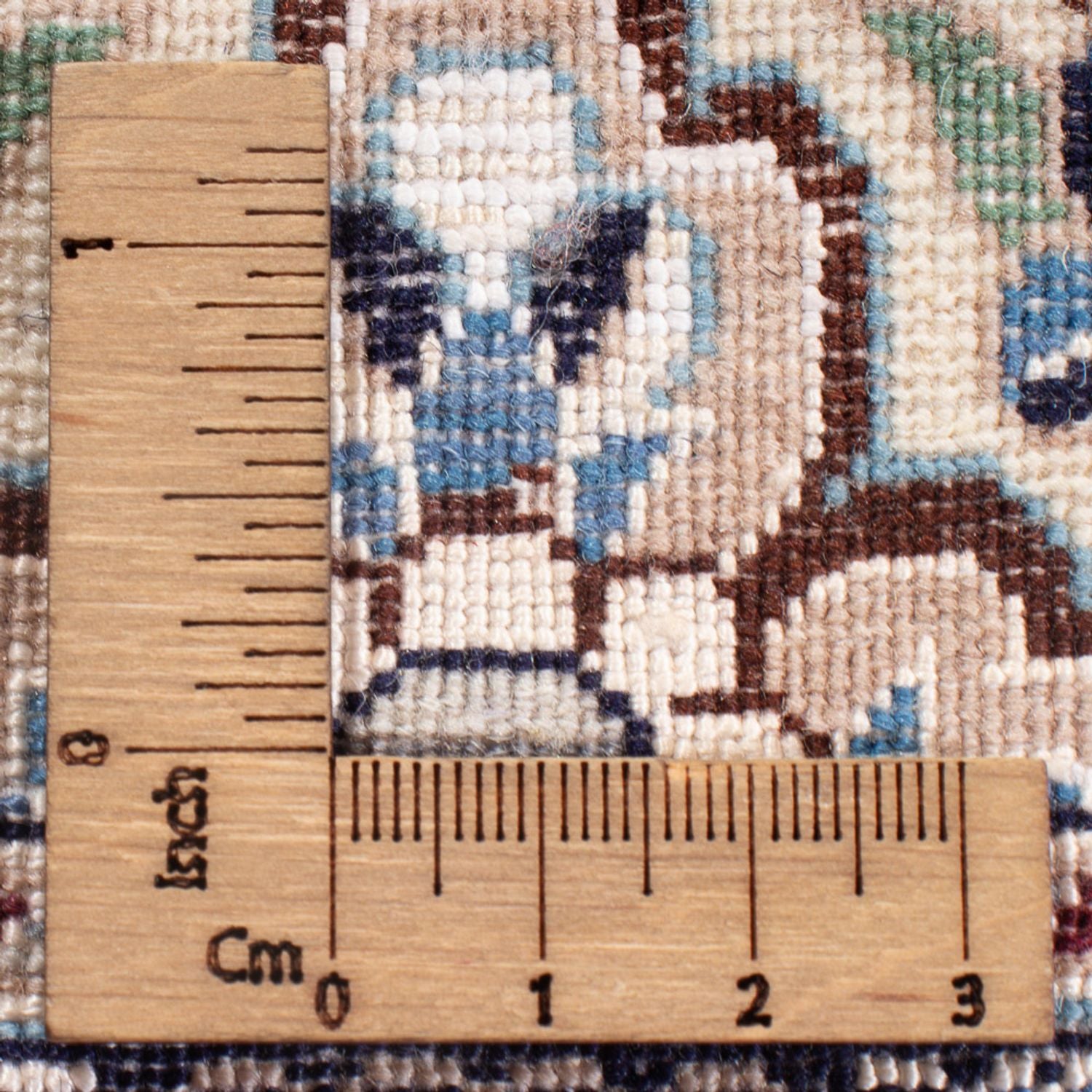 Tappeto Persero - Nain - Premio - 145 x 71 cm - beige scuro