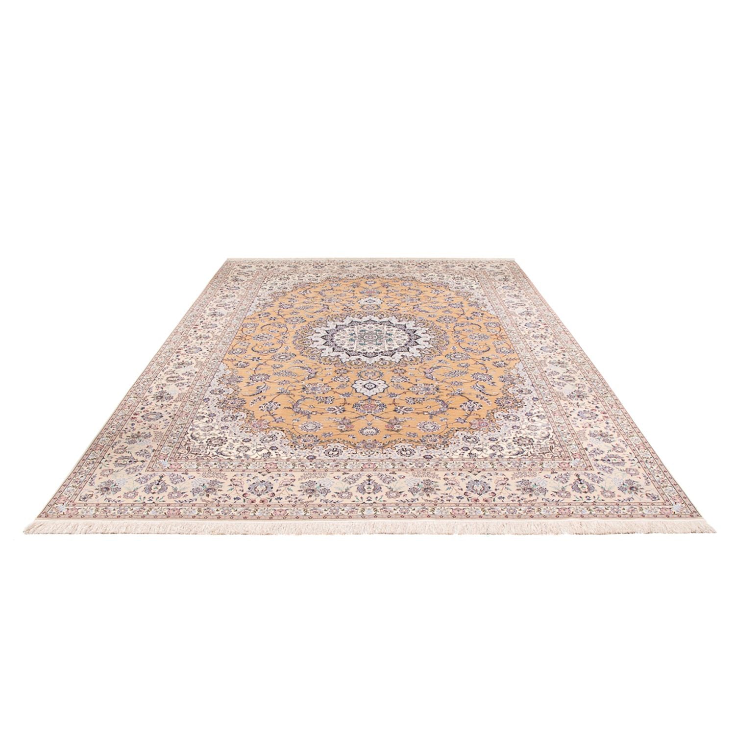 Tappeto Persero - Nain - Premio - 361 x 252 cm - salmone