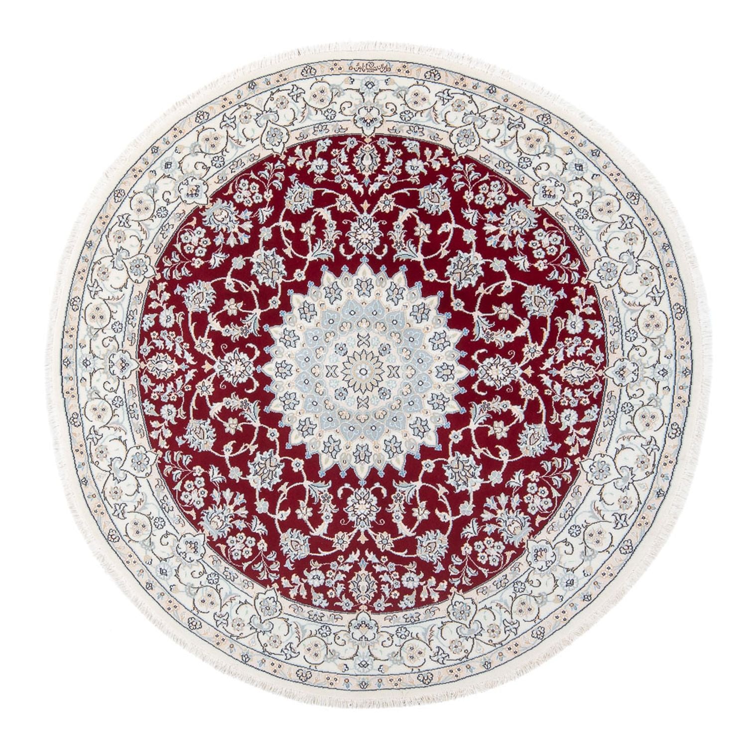 Tappeto Persero - Nain - Premio rotondo  - 150 x 150 cm - rosso