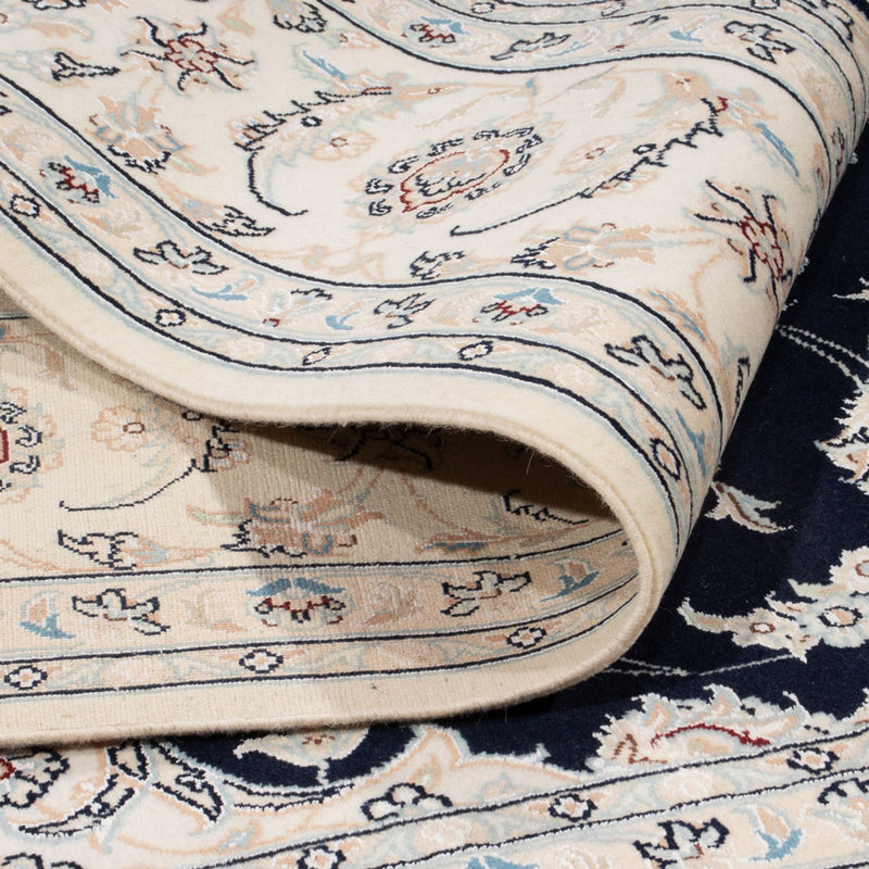 Tappeto Persero - Nain - 261 x 223 cm - blu scuro