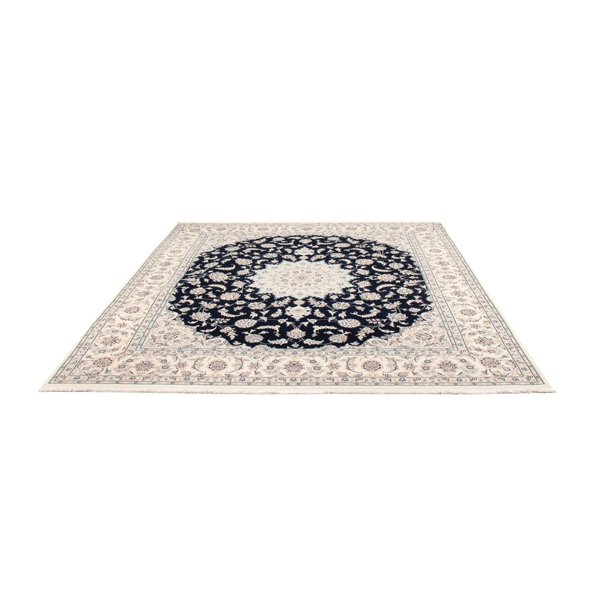 Tappeto Persero - Nain - 261 x 223 cm - blu scuro