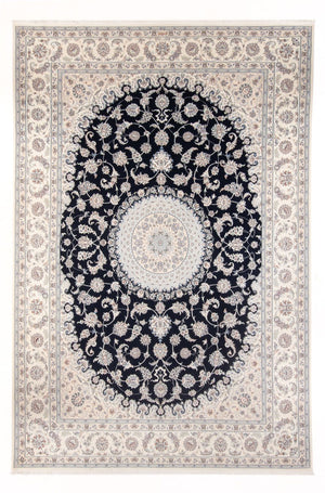 Tappeto Persero - Nain - 355 x 248 cm - blu scuro