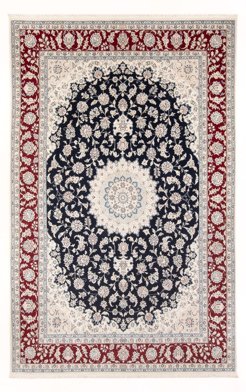 Tappeto Persero - Nain - 297 x 198 cm - blu scuro
