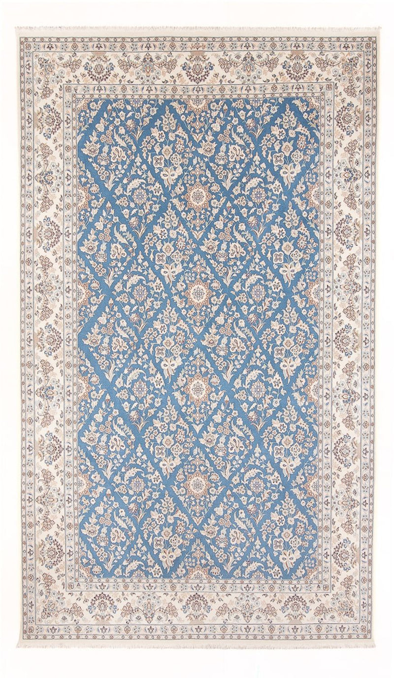 Tappeto Persero - Nain - 304 x 198 cm - blu chiaro