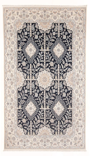 Tappeto Persero - Nain - Premio - 312 x 202 cm - blu scuro