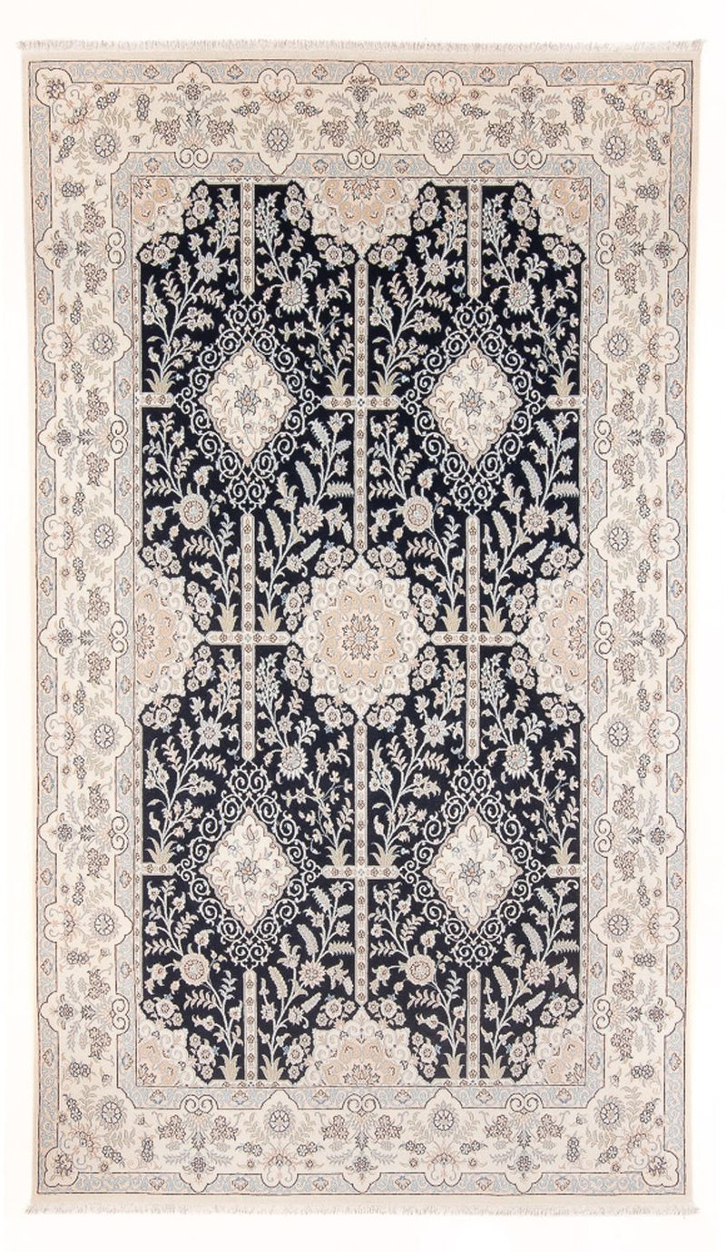 Tappeto Persero - Nain - Premio - 312 x 202 cm - blu scuro