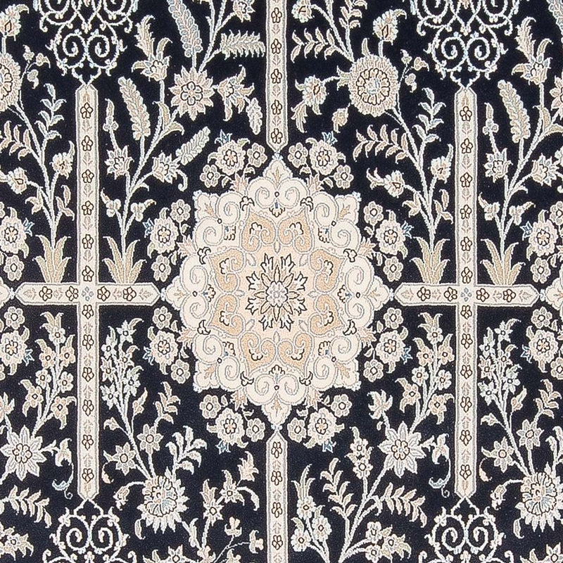 Tappeto Persero - Nain - Premio - 312 x 202 cm - blu scuro