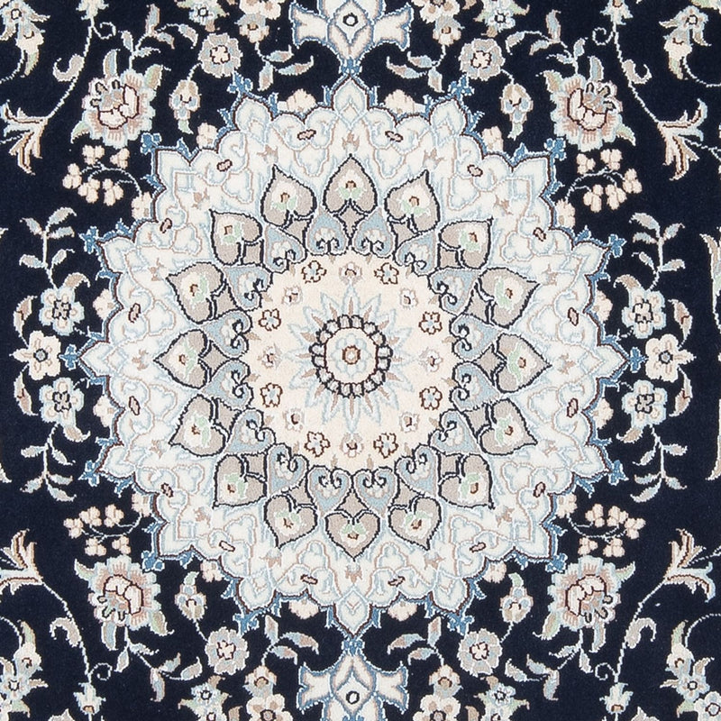 Tappeto Persero - Nain - Premio - 196 x 150 cm - blu scuro