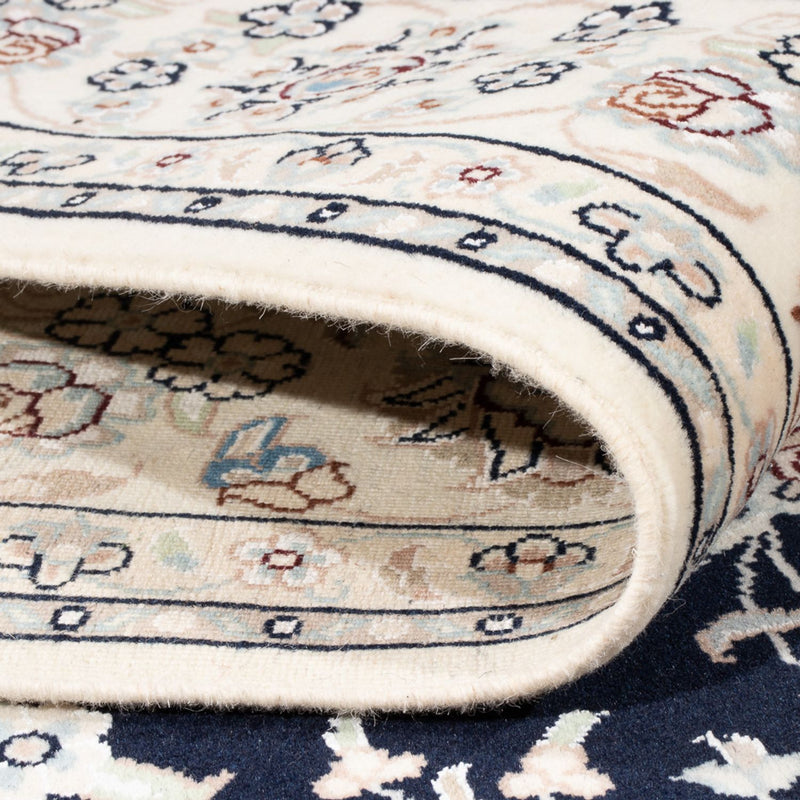 Tappeto Persero - Nain - Premio - 196 x 150 cm - blu scuro