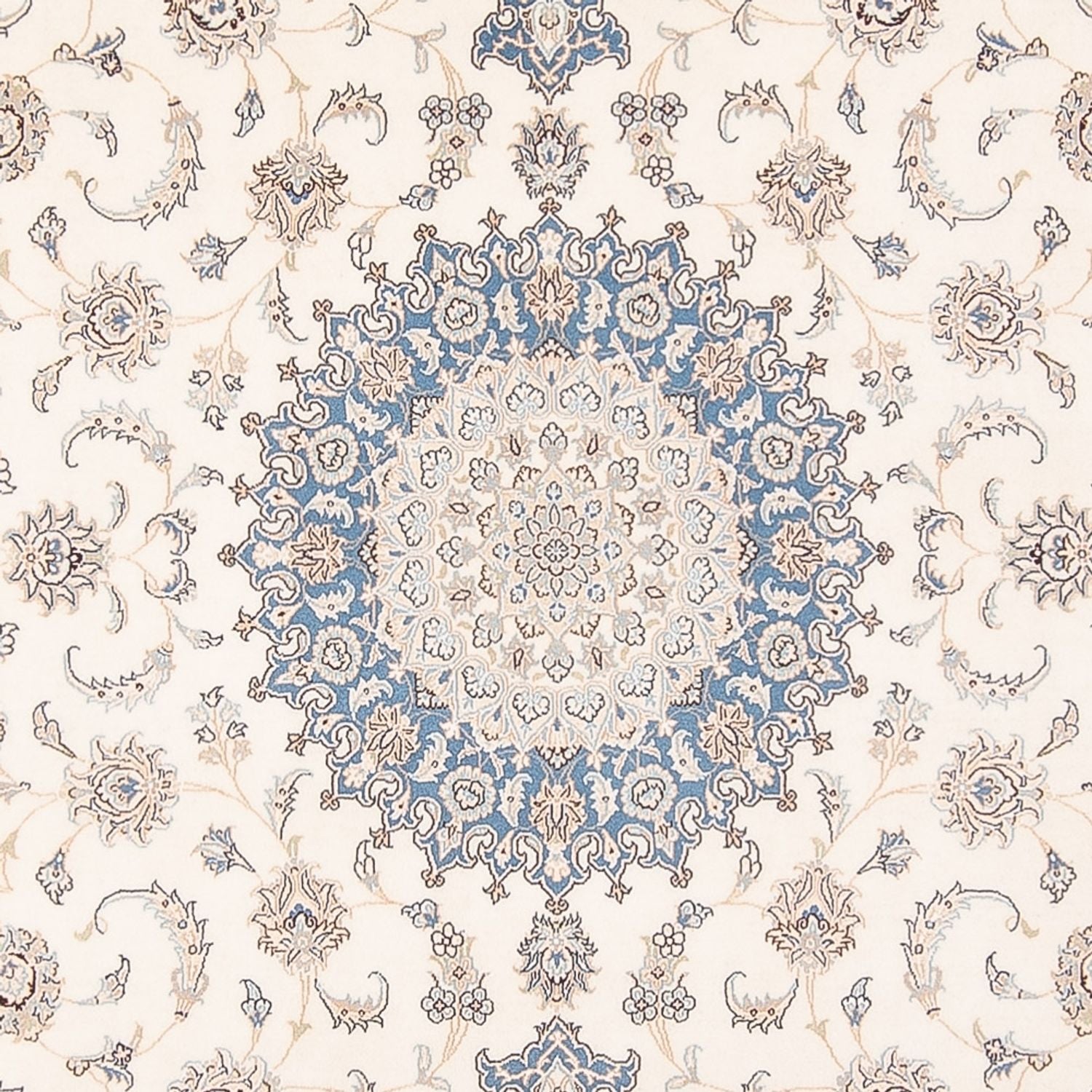 Tappeto Persero - Nain - Premio - 292 x 200 cm - crema