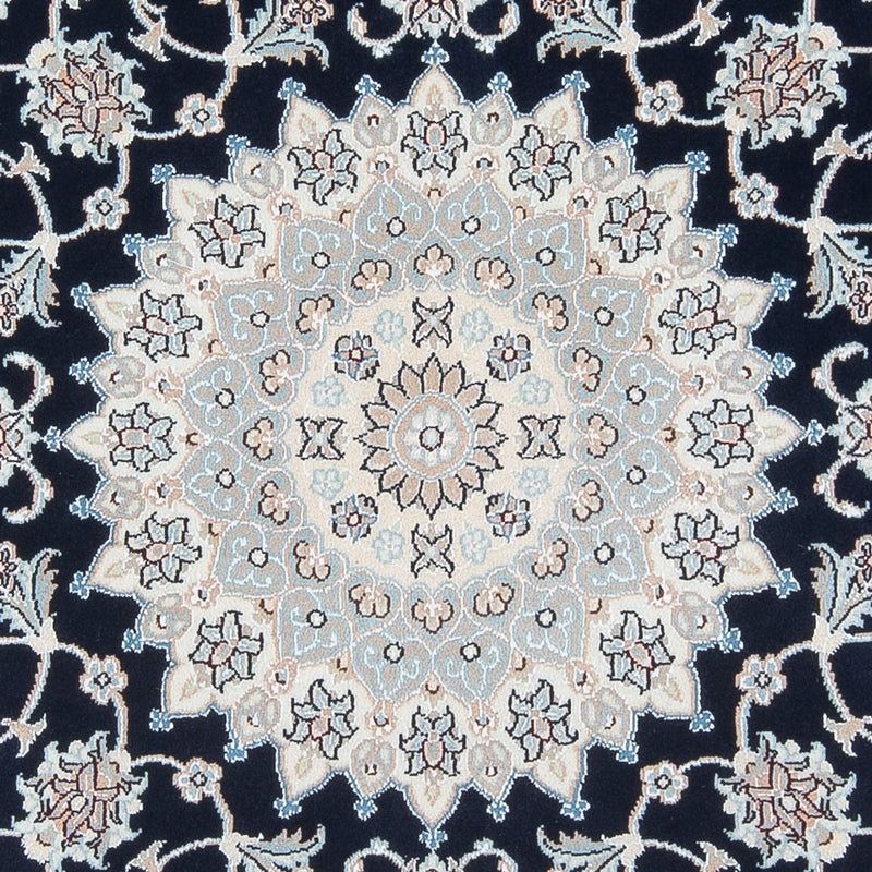 Tappeto Persero - Nain - Premio rotondo  - 150 x 150 cm - blu scuro