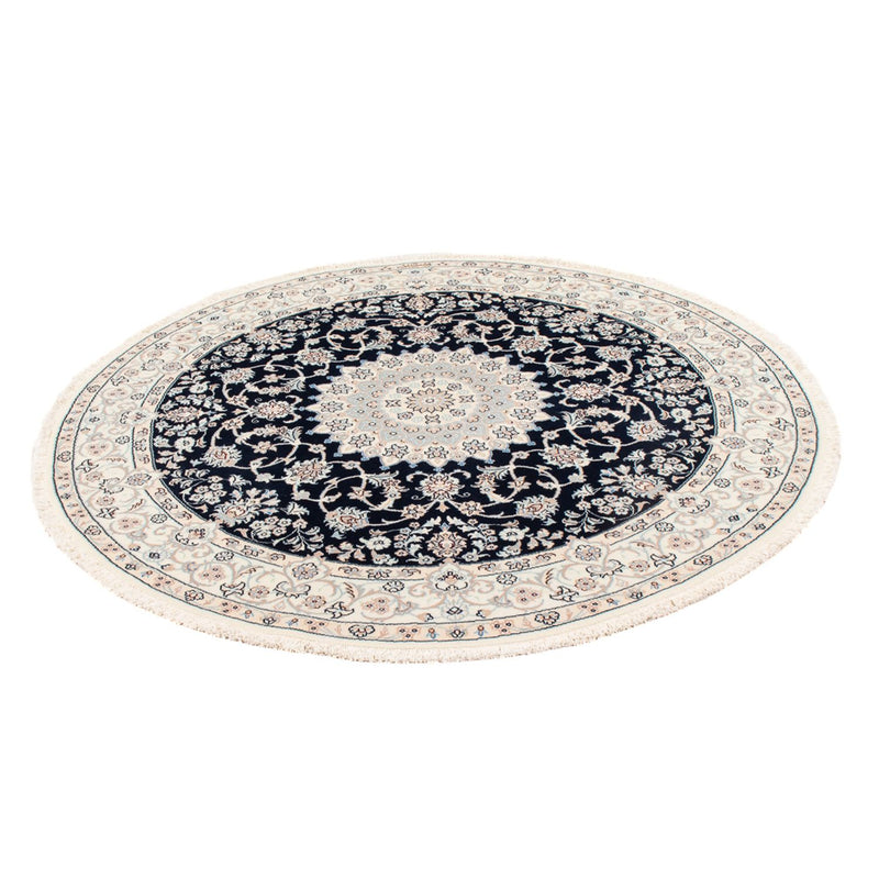 Tappeto Persero - Nain - Premio rotondo  - 150 x 150 cm - blu scuro