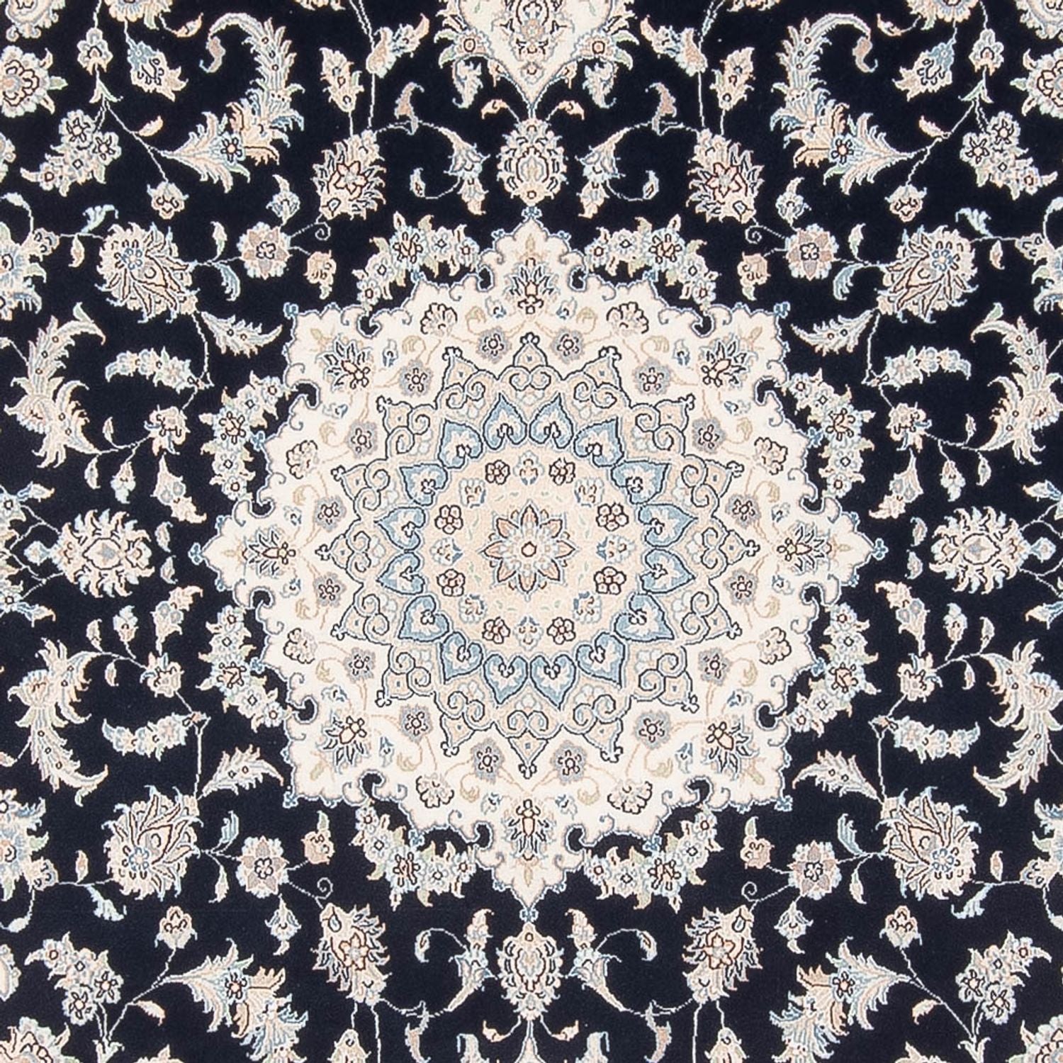 Tappeto Persero - Nain - Premio - 303 x 200 cm - blu scuro