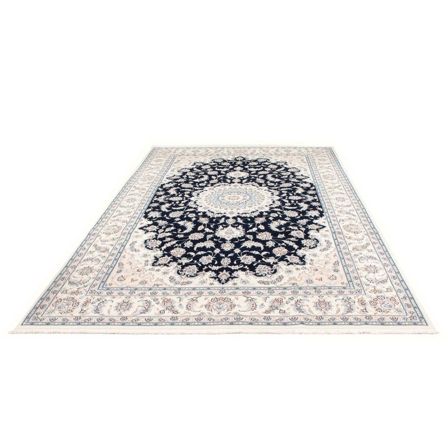Tappeto Persero - Nain - Premio - 303 x 200 cm - blu scuro