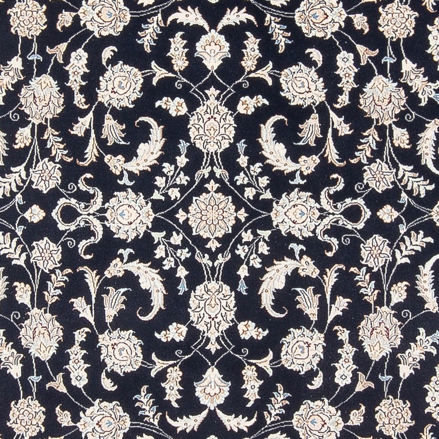 Tappeto Persero - Nain - Premio - 298 x 198 cm - blu scuro