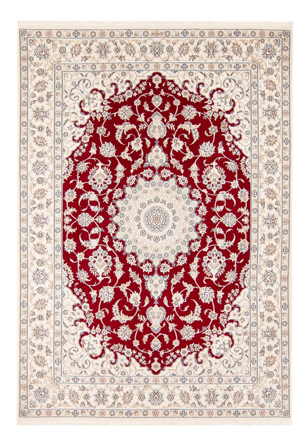 Tappeto Persero - Nain - 242 x 168 cm - rosso