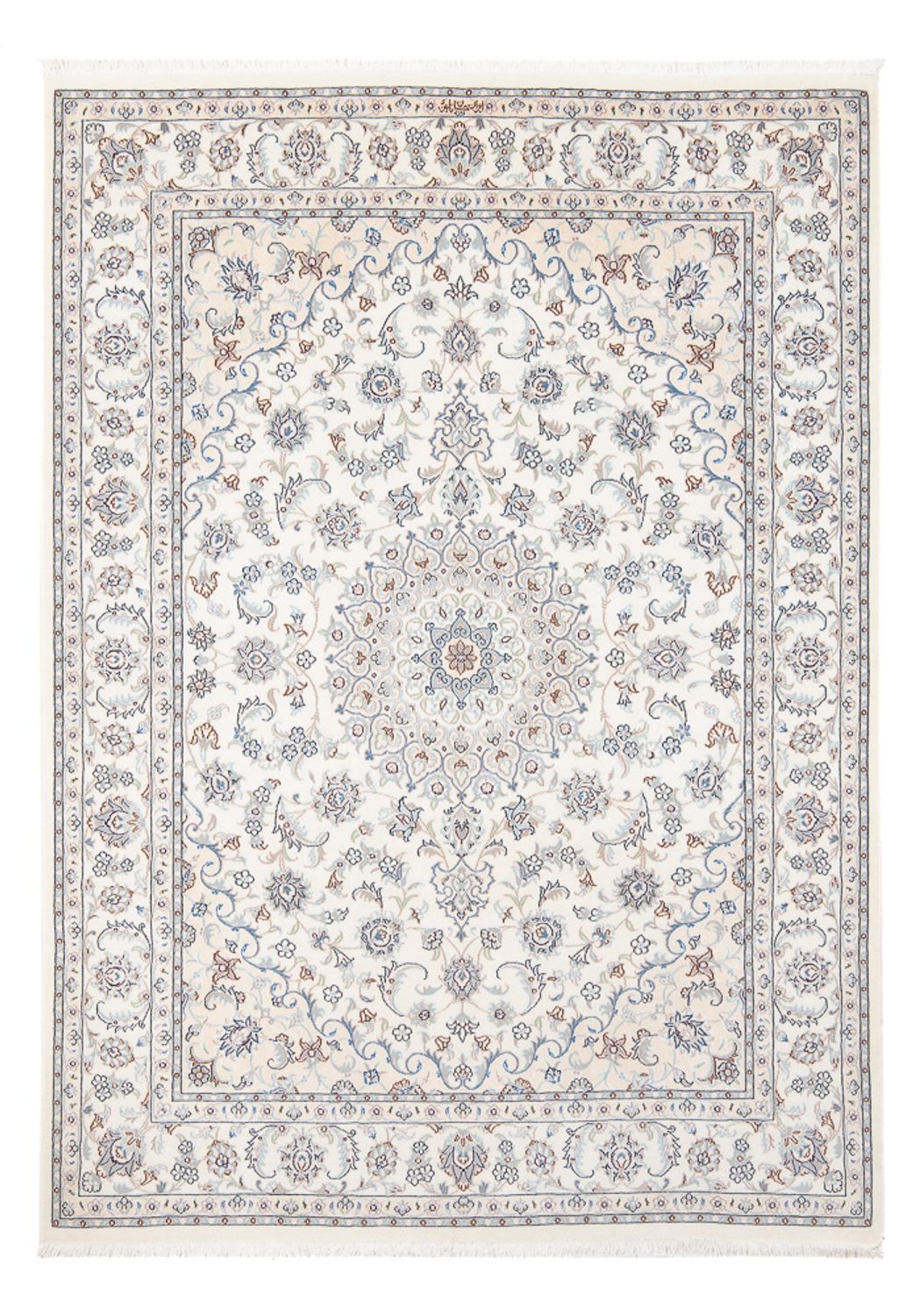 Tappeto Persero - Nain - Premio - 204 x 150 cm - crema