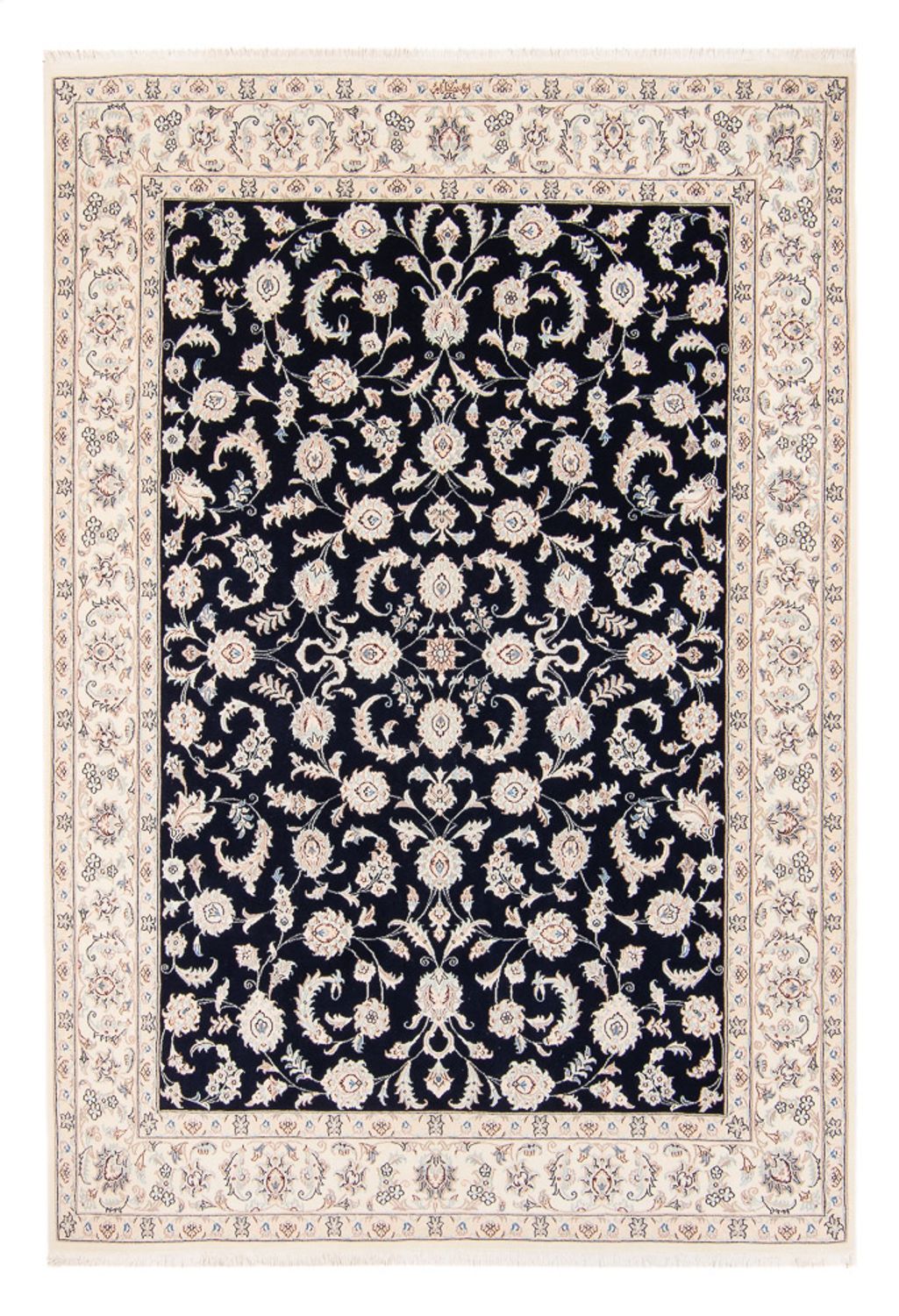 Tappeto Persero - Nain - 235 x 172 cm - blu scuro