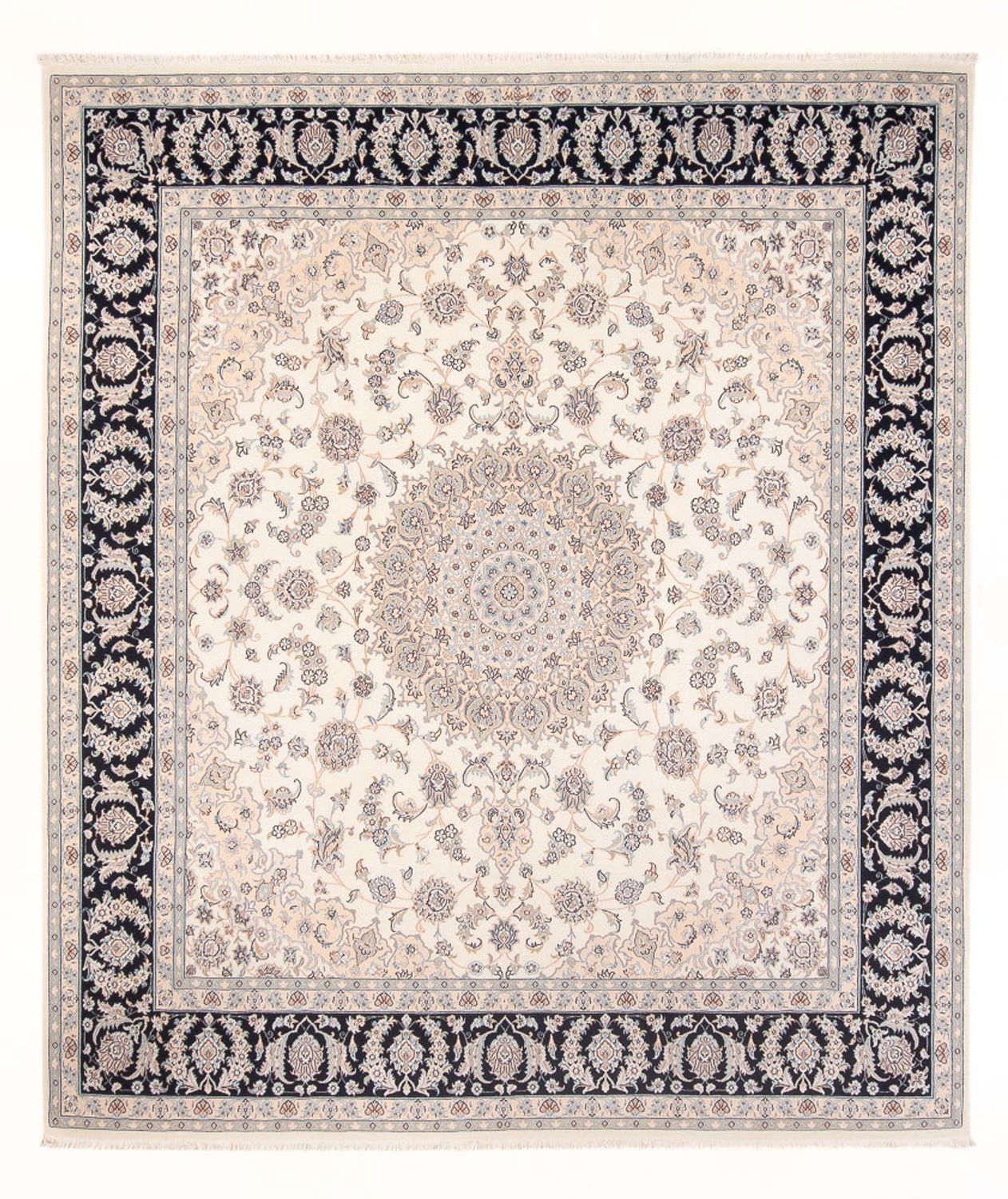 Tappeto Persero - Nain - Premio - 270 x 251 cm - crema