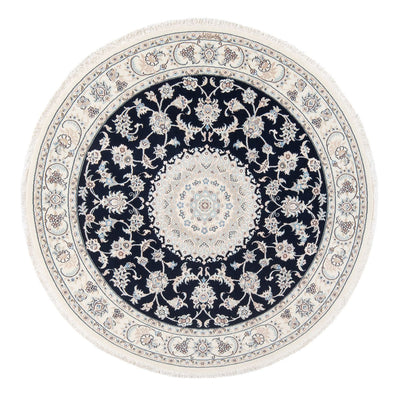 Tappeto Persero - Nain - Premio rotondo  - 150 x 150 cm - blu scuro