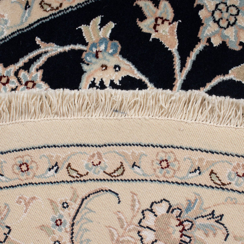 Tappeto Persero - Nain - Premio rotondo  - 150 x 150 cm - blu scuro