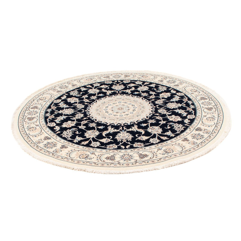Tappeto Persero - Nain - Premio rotondo  - 150 x 150 cm - blu scuro