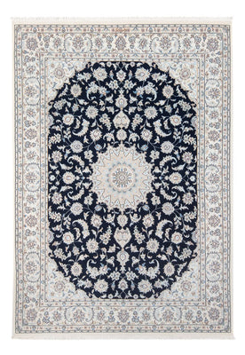Tappeto Persero - Nain - Premio - 207 x 146 cm - blu scuro
