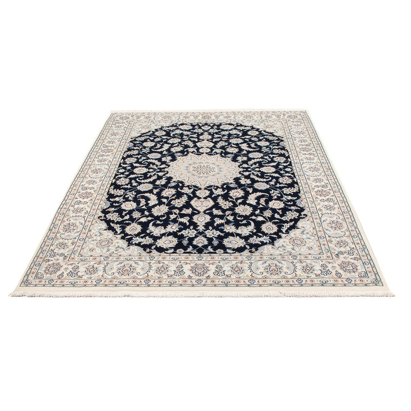 Tappeto Persero - Nain - Premio - 207 x 146 cm - blu scuro
