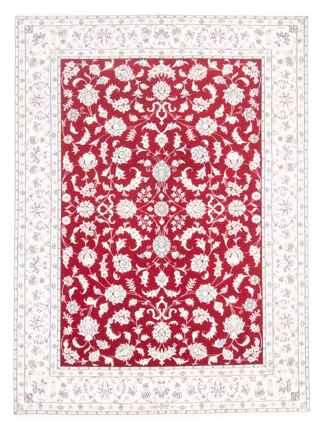 Tappeto Persero - Nain - Reale - 207 x 148 cm - rosso