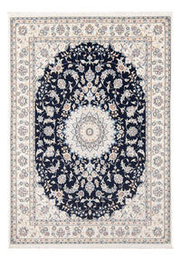 Tappeto Persero - Nain - Premio - 203 x 149 cm - blu scuro