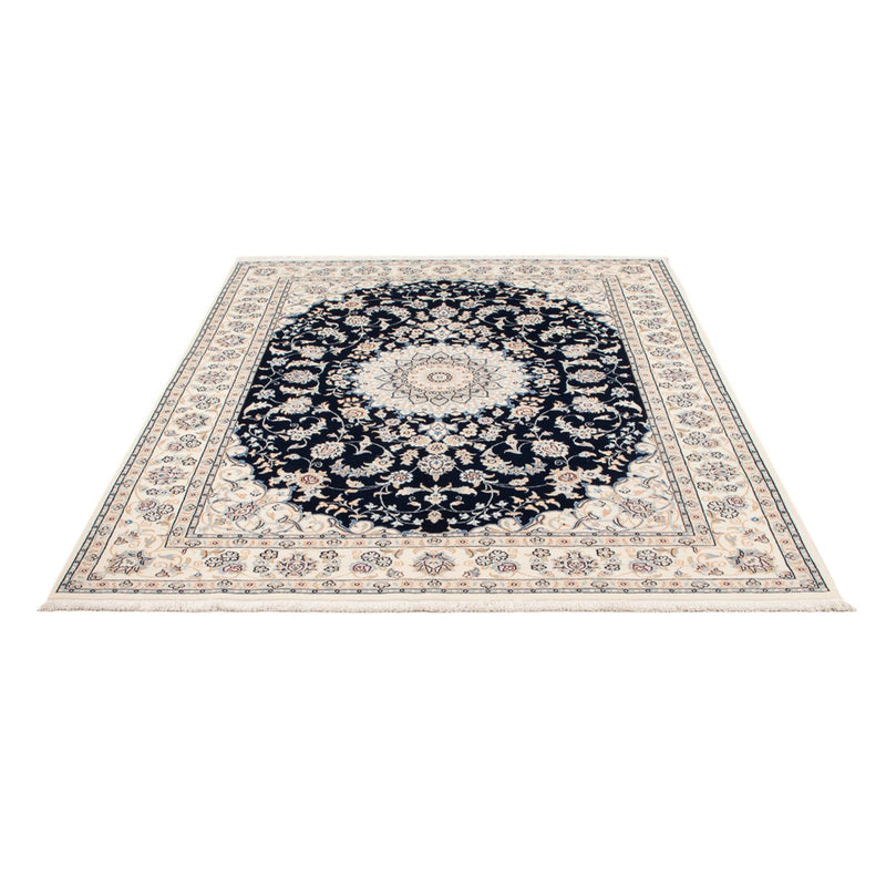 Tappeto Persero - Nain - Premio - 203 x 149 cm - blu scuro