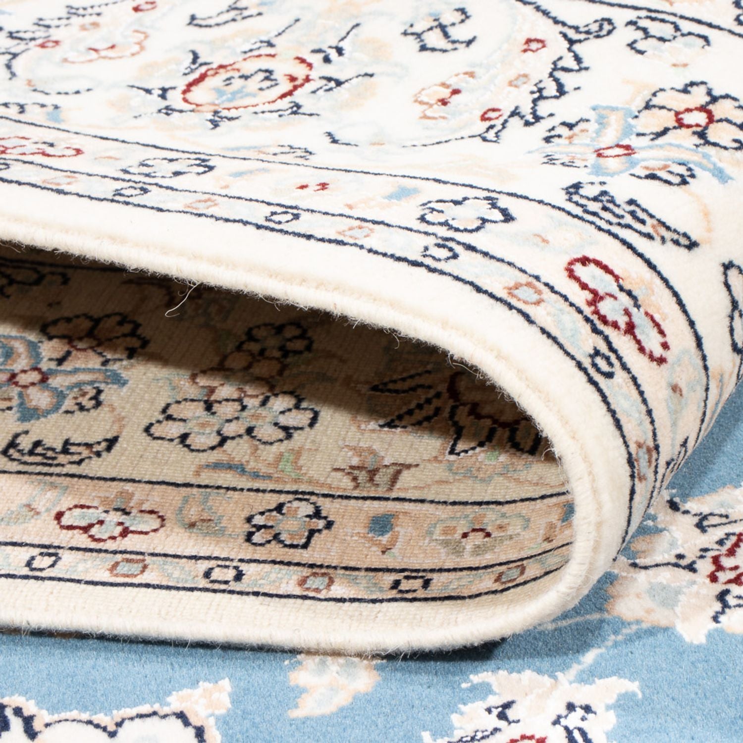 Tappeto Persero - Nain - Premio - 206 x 147 cm - blu