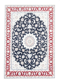 Tappeto Persero - Nain - Reale - 203 x 145 cm - blu scuro