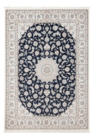 Tappeto Persero - Nain - Premio - 203 x 147 cm - blu scuro