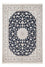 Tappeto Persero - Nain - Premio - 203 x 147 cm - blu scuro