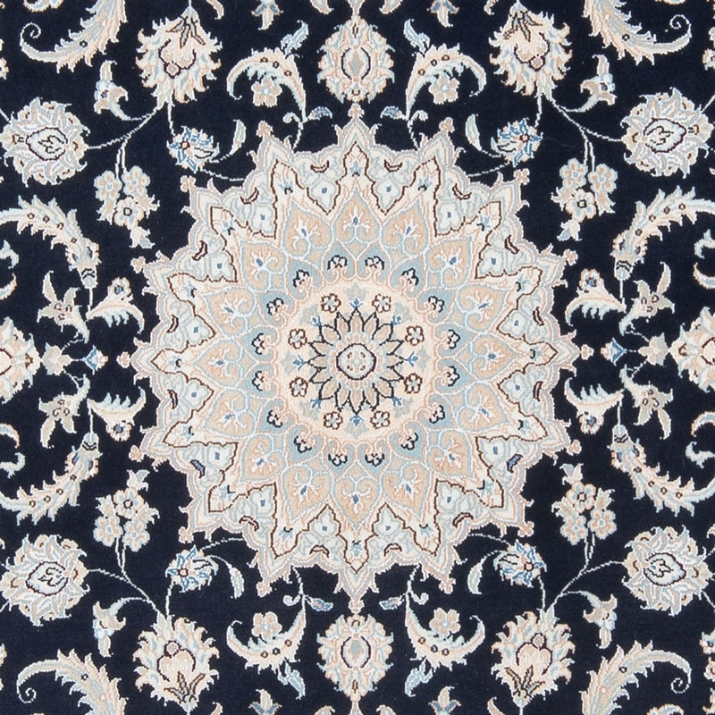 Tappeto Persero - Nain - Premio - 203 x 147 cm - blu scuro