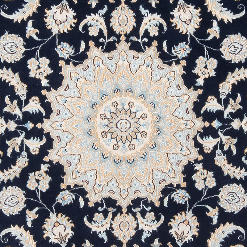 Tappeto Persero - Nain - Premio - 205 x 148 cm - blu scuro