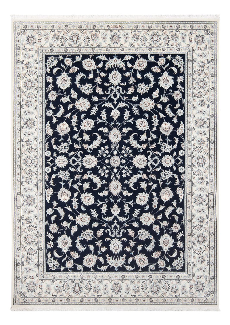 Tappeto Persero - Nain - Premio - 200 x 147 cm - blu scuro