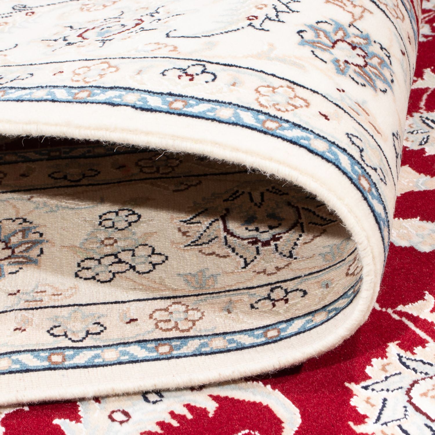 Tappeto Persero - Nain - Premio - 204 x 146 cm - rosso