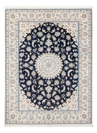 Tappeto Persero - Nain - Premio - 202 x 151 cm - blu scuro