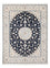 Tappeto Persero - Nain - Premio - 202 x 151 cm - blu scuro