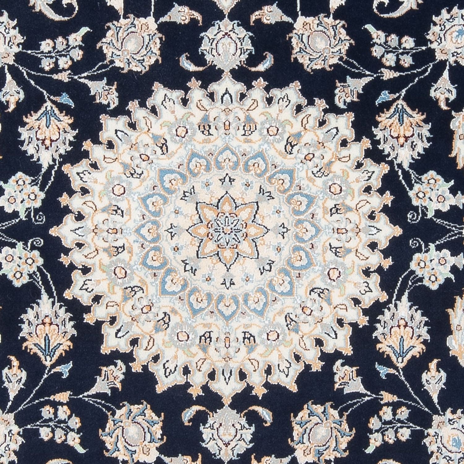 Tappeto Persero - Nain - Premio - 202 x 151 cm - blu scuro