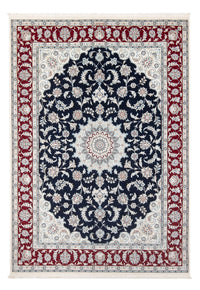 Tappeto Persero - Nain - Premio - 207 x 149 cm - blu scuro