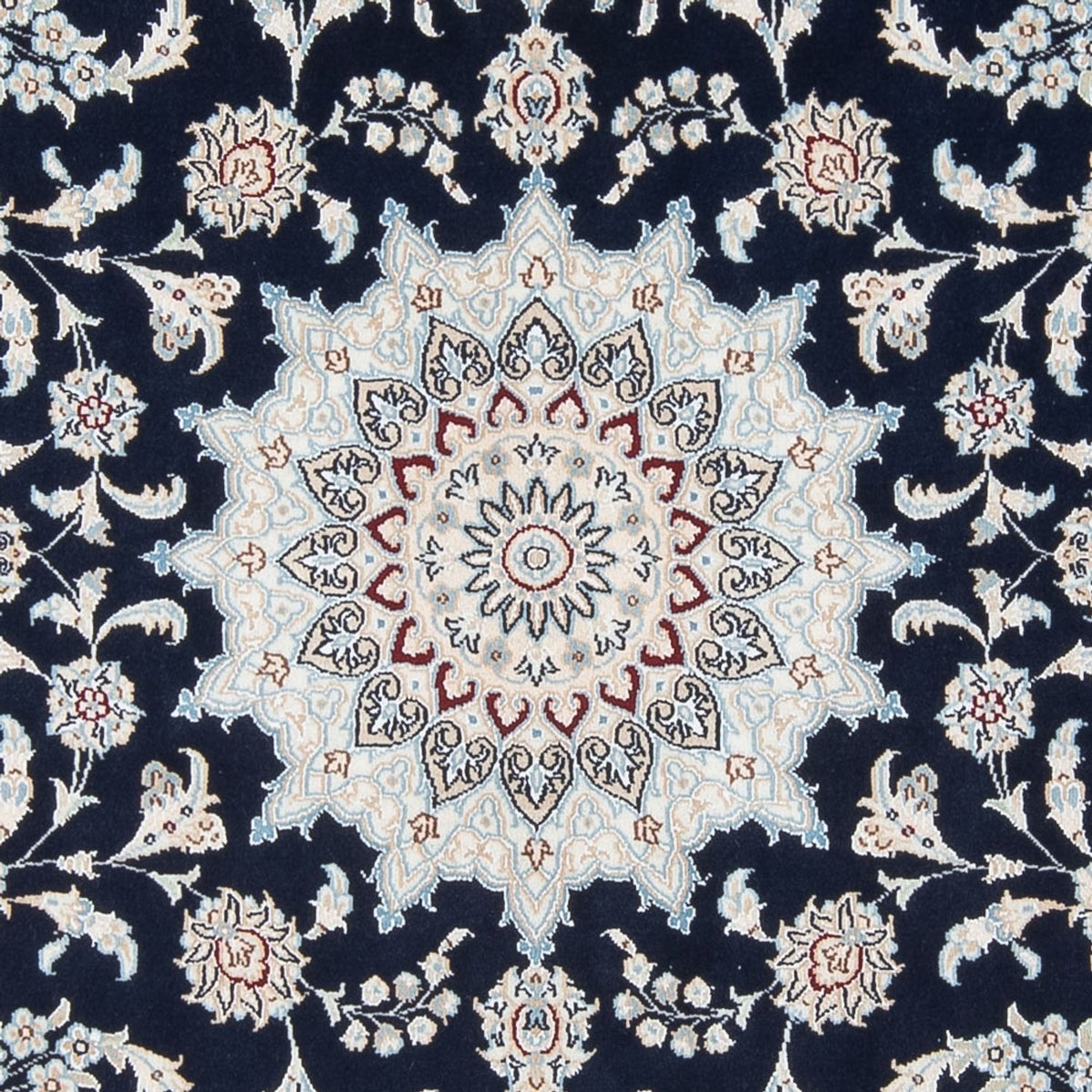 Tappeto Persero - Nain - Premio - 207 x 149 cm - blu scuro