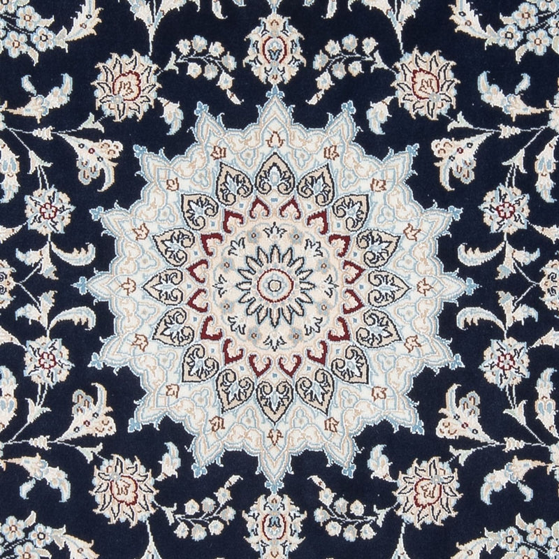 Tappeto Persero - Nain - Premio - 207 x 149 cm - blu scuro